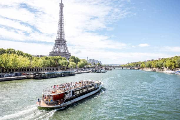 A bord des bateaux mouches Paris