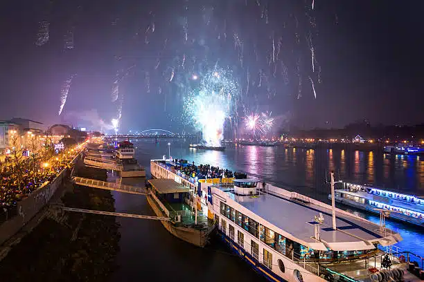 La nouvelle année en croisière, sur un bateau !