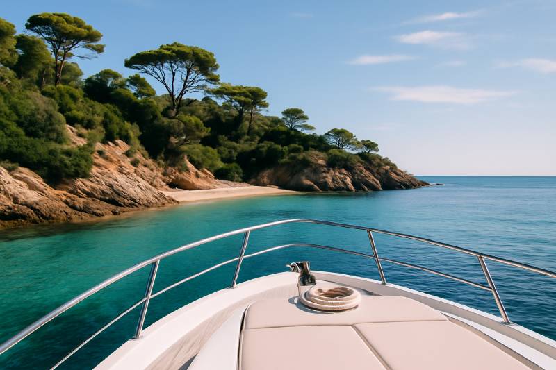 Plage Côte d’Azur en bateau : les plus belles criques